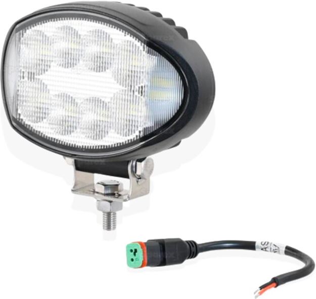 Image sur Phare de travail à LED Oval Forte puissance